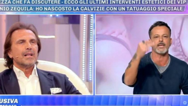 Alta tensione tra Antonio Zequila e Chicco Nalli