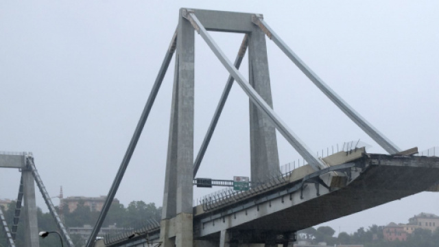 Nuova ipotesi sul crollo del Ponte Morandi