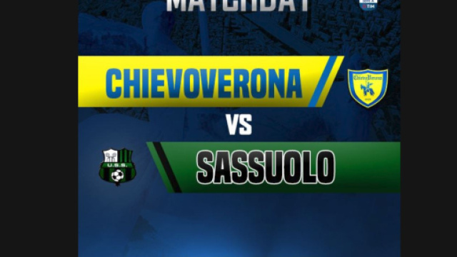 Diretta Chievo-Sassuolo oggi in streaming, dalle 15, su Dazn.