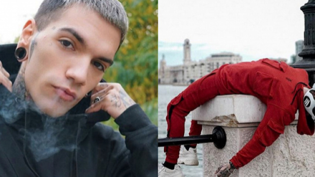 GionniScandal a sinistra, Junior Cally a destra