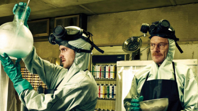 Jesse Pinkman e Walter White mentre producono la loro celebre blue-meth - wired.it