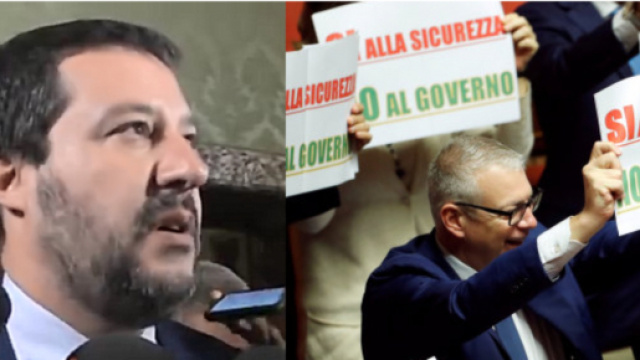 Matteo Salvini entusiasta per la fiducia al Governo. Blasting News