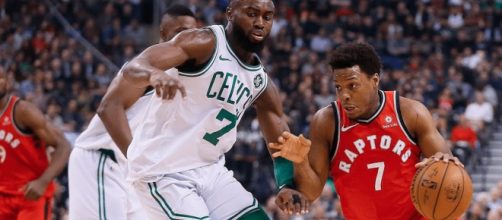 Toronto's Kyle Lowry has been generous so far this season as he averages double-digit assists. - [Raptors Digest / YouTube screencap]