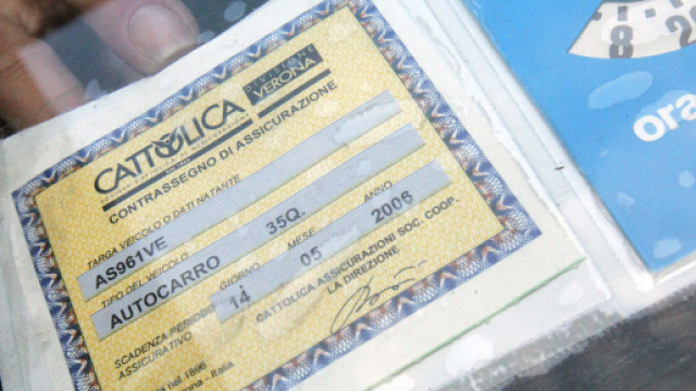 Ritiro della patente per gli evasori della Rc auto