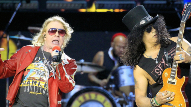 Guns N'Roses: Axl Rose e Slash