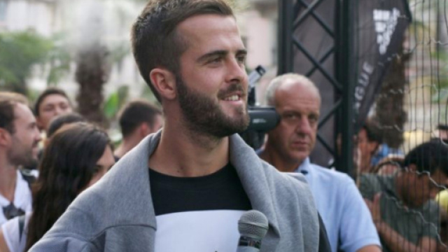 Miralem Pjanic, centrocampista della Juventus.