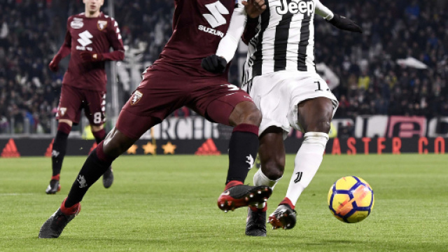 Serie A, Torino-Juventus sabato 15 dicembre in diretta streaming esclusiva su DAZN