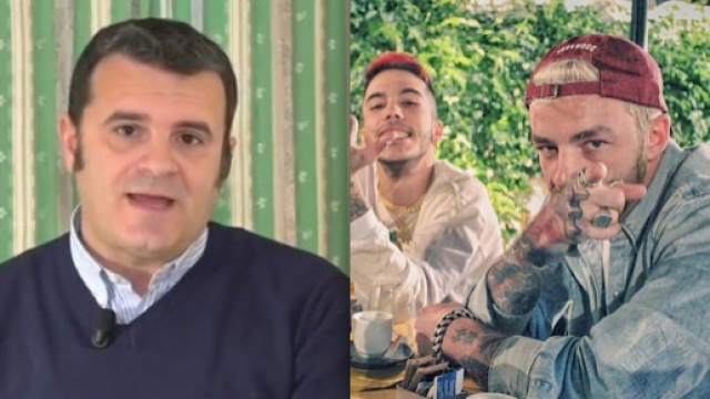 Il ministro Centinaio, Sfra Ebbasta e Salmo