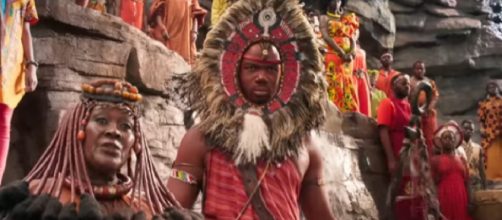 One of the best scenes of Black Panther (2018). [Image source/EpicMV YouTube video]