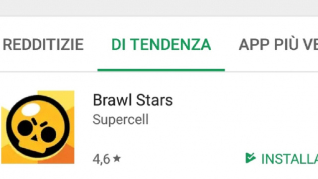Brawl Stars al primo posto dei giochi principali di Google Play