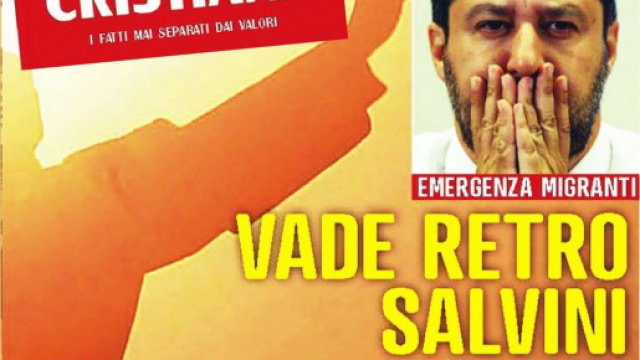 Matteo Salvini contro Famiglia Cristiana