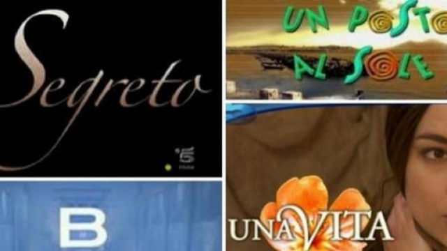 Tutte le soap opera di Mesiaset