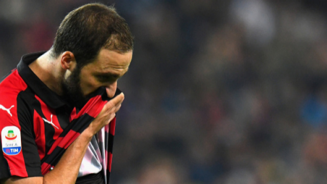 Milan, possibile addio di Higuain a gennaio