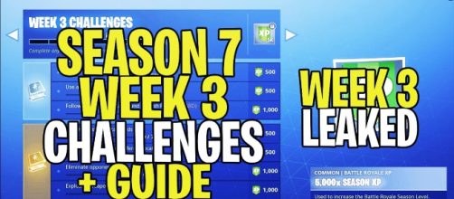 Image from &lsquo;*NEW* Fortnite SEASON 7 WEEK 3 CHALLENGES' [Image Credit: ImDamaage/ YouTube Screenshot]