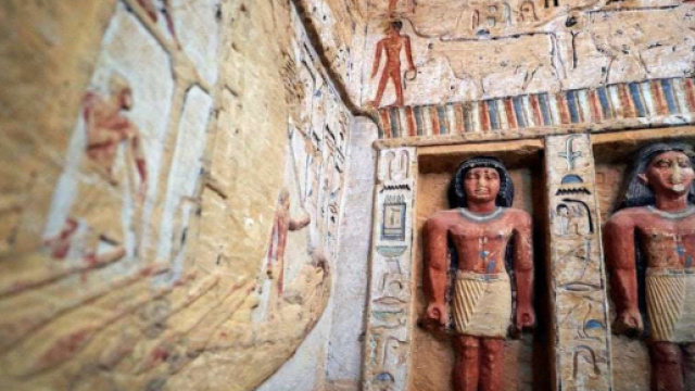 Egitto, rinvenuta la tomba di un sommo sacerdote risalente a 4.400 anni fa