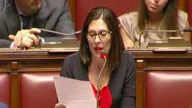 La deputata del Movimento 5 Stelle Maria Lapia