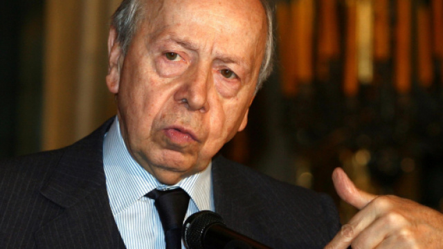 Lamberto Dini, ex Presidente del Consiglio.