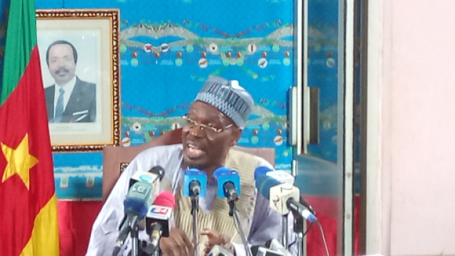 Le ministre de la communication du Cameroun Issa Tchiroma Bakary &copy; Google