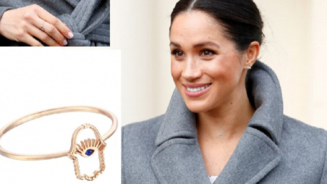 Il particolare anello-amuleto di Meghan
