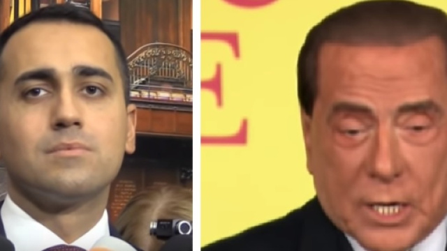 Di Maio e Berlusconi (Ph. Youtube)