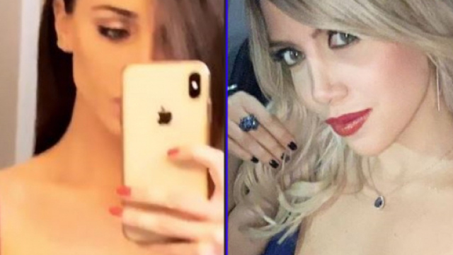 Festa dell'Inter: Belen Rodriguez e Wanda Nara infiammano la serata