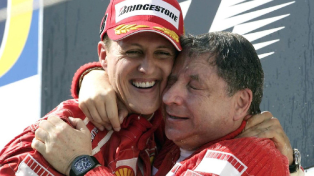 Michael Schumacher, Todt a Bild.