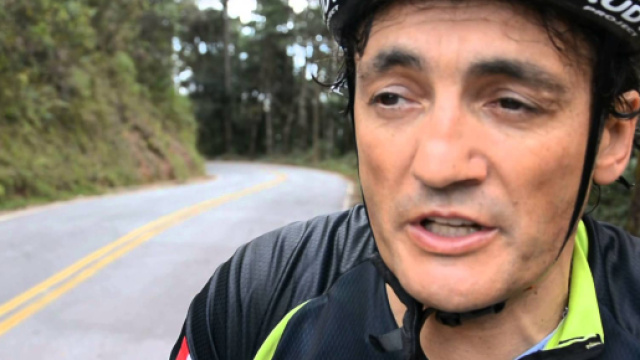 Chiappucci &egrave; intervenuto alla serata di Garmin parlando anche di sicurezza. foto - statoquotidiano.it