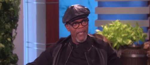 Actor Samuel L. Jackson turned 70-years-old on December 21. [Image via The Ellen Show/YouTube screencap]