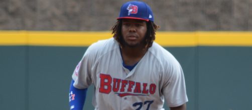 Vladimir Gurrero Jr with the Buffalo Bisons. - [Tricia Hall / Wikimedia Commons]