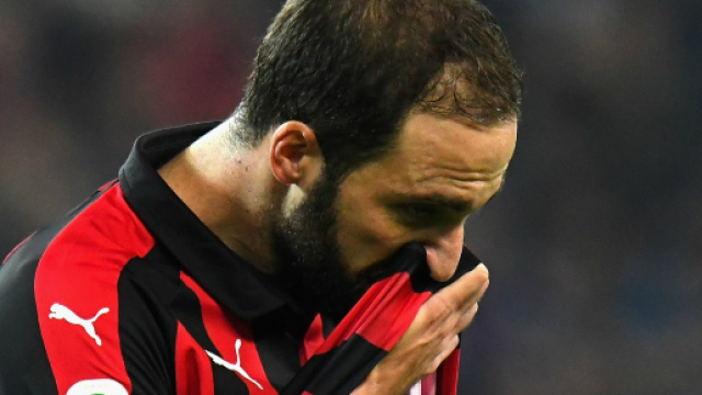 Gonzalo Higuain : une saison en-de&ccedil;&agrave; des attentes avec le Milan AC