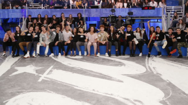 Tutti gli allievi della scuola di Amici 18