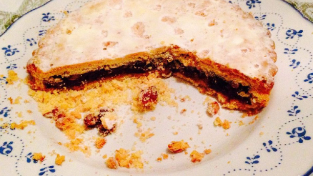 Spongata, dolce tipico natalizio emiliano