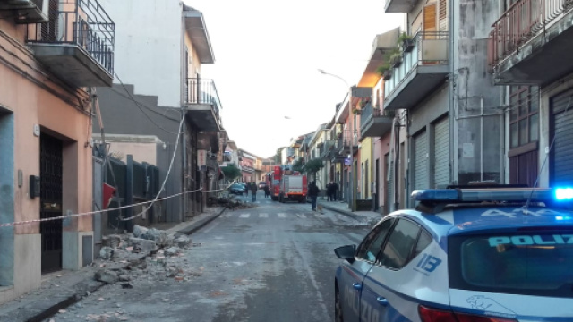 Terremoto a Catania: paura e gente in strada
