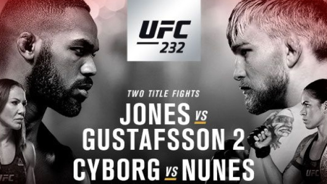 UFC 232, Jones vs Gustafsson 2 a Los Angeles: diretta streaming su DAZN