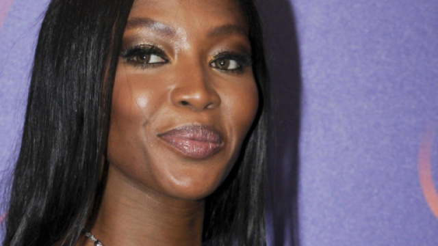 La top model Naomi Campbell (48 anni)
