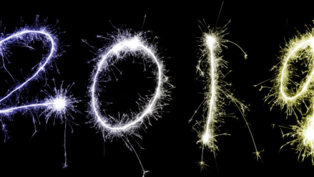 Free Stock Photo 13133 Festive sparkling 2019 New Year date ... - freeimageslive.co.uk