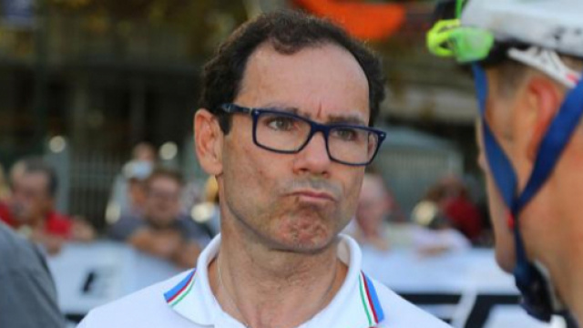 Il CT della nazionale di ciclismo Davide Cassani