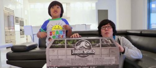 A seven-year-old boy is the top YouTube earner according to Forbes. [Image Ryan ToysReview/YouTube]