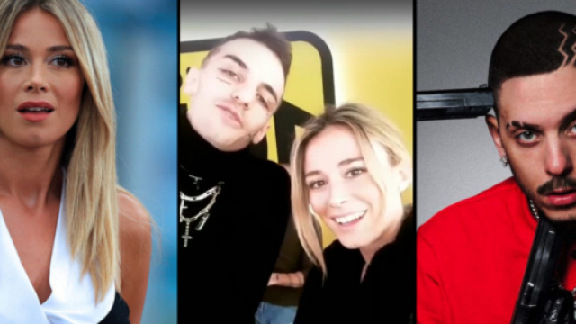 Diletta Leotta, Achille Lauro e Enzo Dng