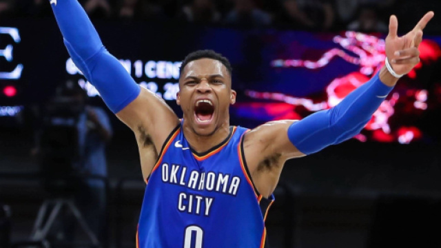 Triple double de moyenne - Russell Westbrook l'a fait - lasueur.com