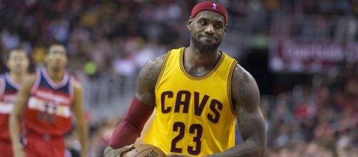 LeBron James with Cavs. - [Image via Wikimedia Commons with permission]