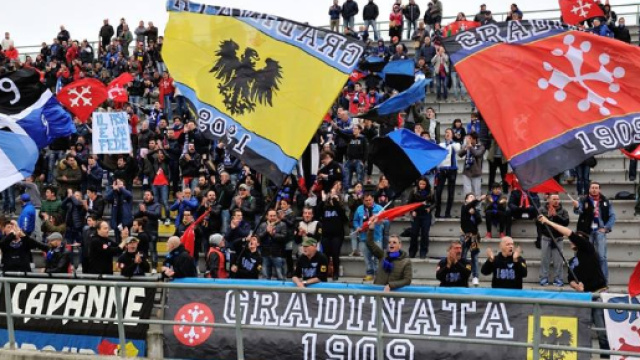 Lucchese-Pisa: settore ospiti esaurito