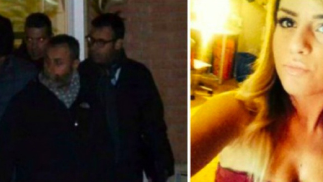 Pamela Mastropietro e il suo presunto assassino al momento del fermo.