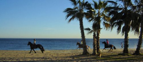 Enjoy a vacation in the charming, traditional Spanish beach town of La Cala de Mijas [Image courtesy Anne Sewell]