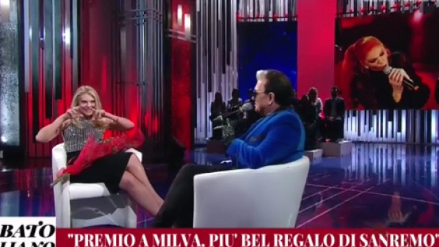 Cristiano Malgioglio ospite al Sabato Italiano