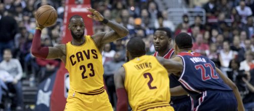 Cleveland Cavaliers superstar LeBron James might become a free agent in the offseason. / Photo via Keith Allison, Flickr CC