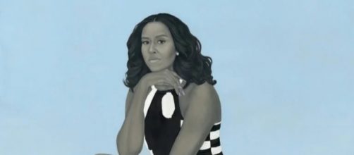 El retrato de Michelle Obama se expone en galer&iacute;a la presidencial de la National Portrait Gallery