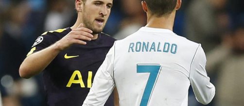 Harry Kane y Cristiano Ronaldo