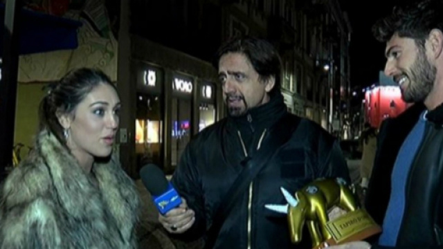 Cecilia Rodriguez e Ignazio Moser ai microfoni di Striscia La Notizia