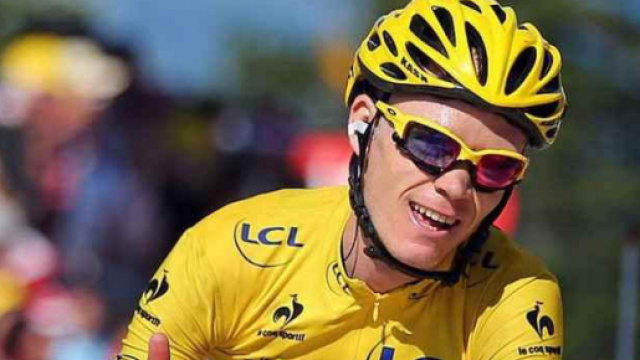 Chris Froome, capitano del Team Sky